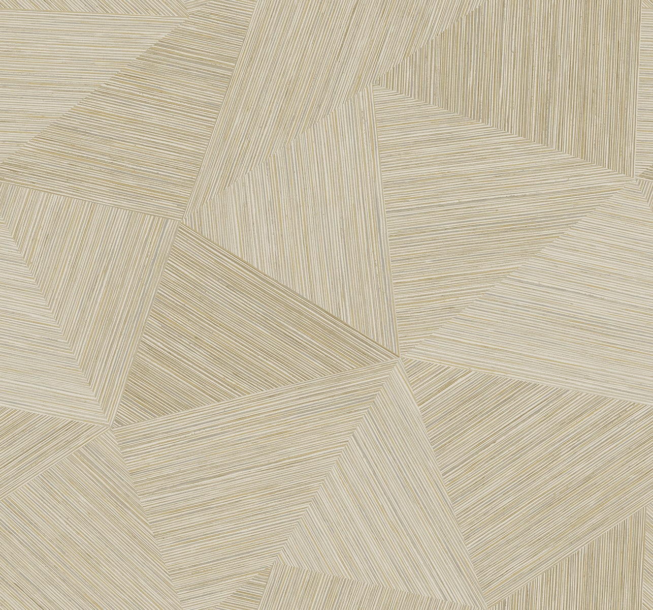 Fibers and Threads Middleton Geometric Embossed Vinyl Unpasted Wallpaper