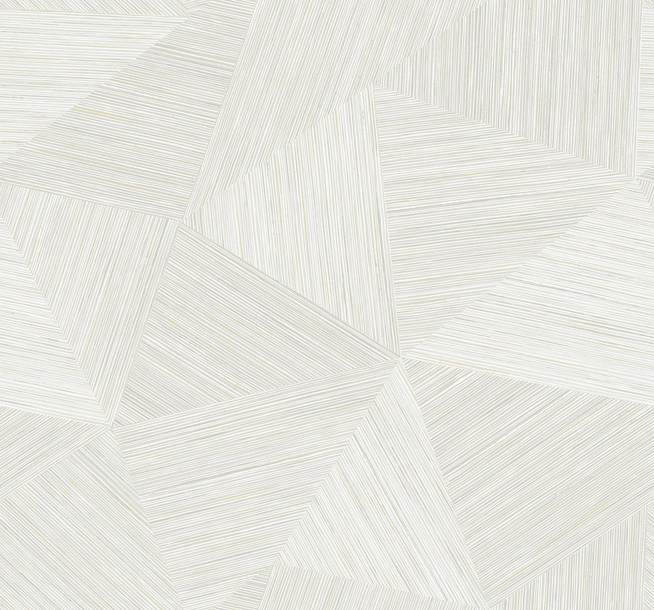 Fibers and Threads Middleton Geometric Embossed Vinyl Unpasted Wallpaper