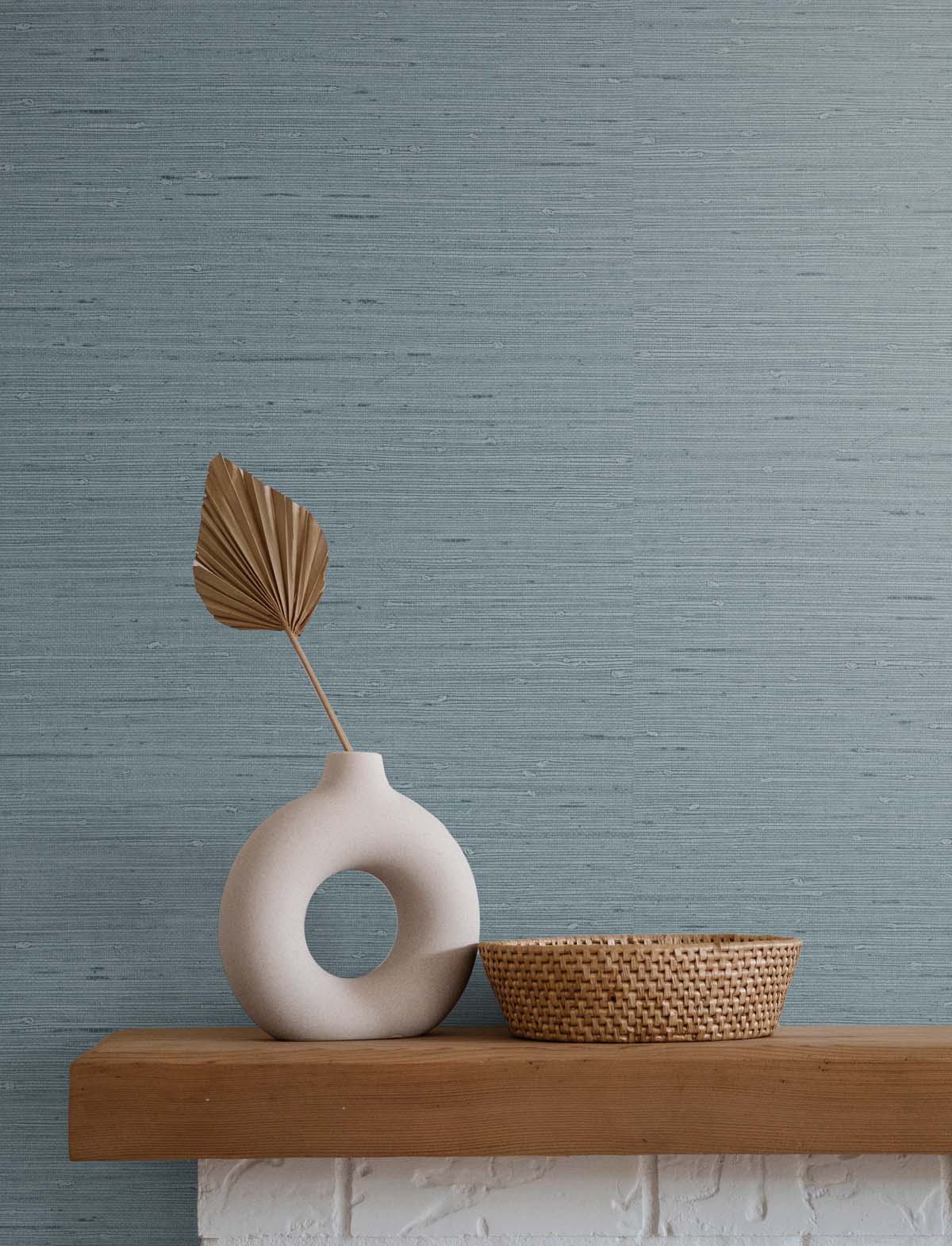 Even More Textures Seahaven Rushcloth Embossed Vinyl Unpasted Wallpaper