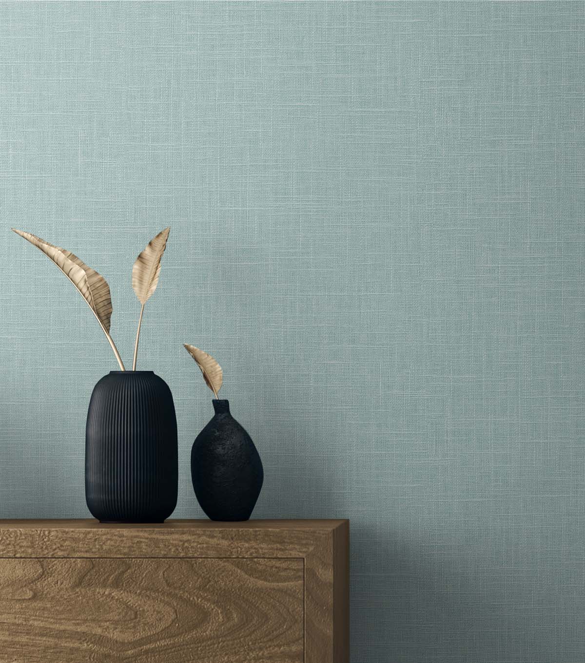 Even More Textures Myrna Linen Embossed Vinyl Unpasted Wallpaper