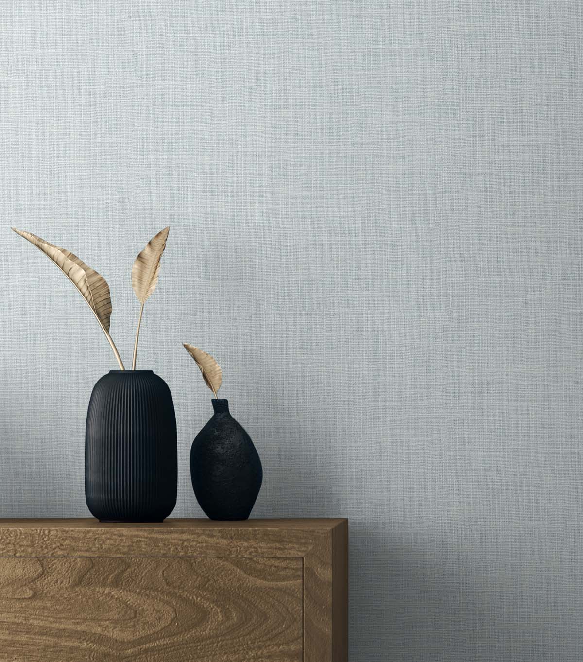 Even More Textures Myrna Linen Embossed Vinyl Unpasted Wallpaper