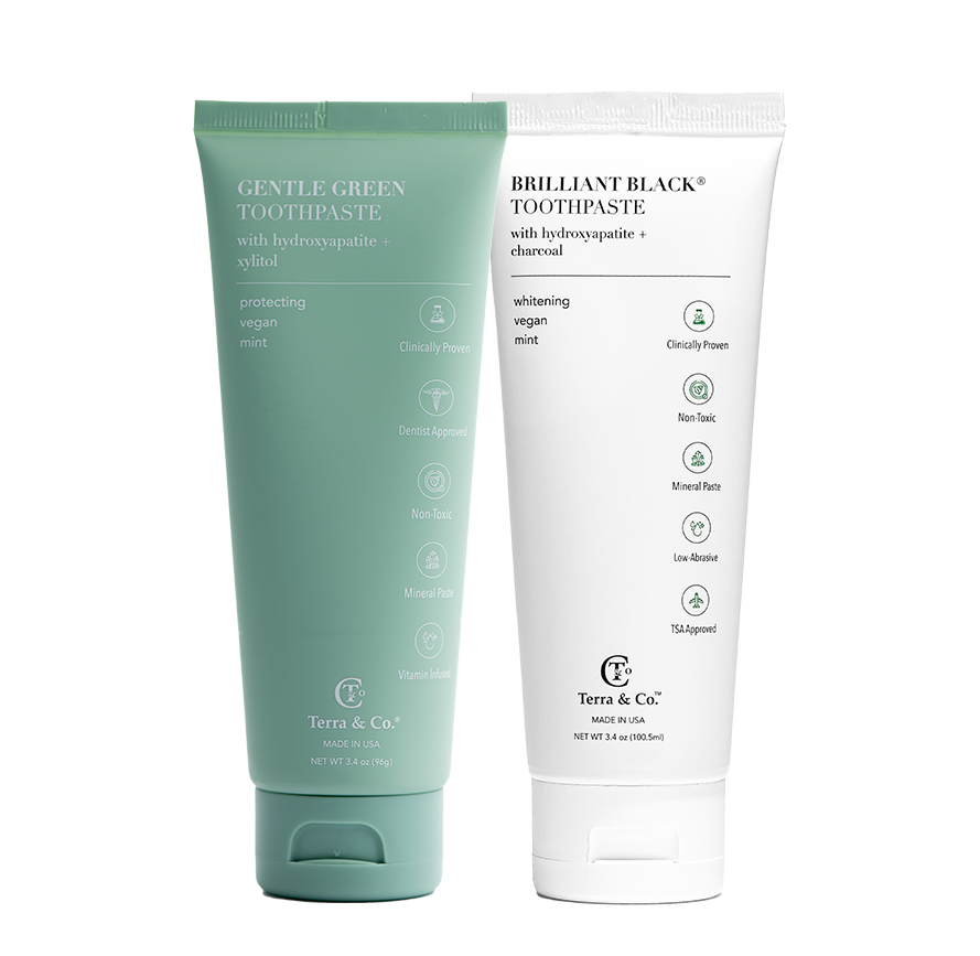 Gentle Green™ Sensitive Toothpaste with Hydroxyapatite & B12