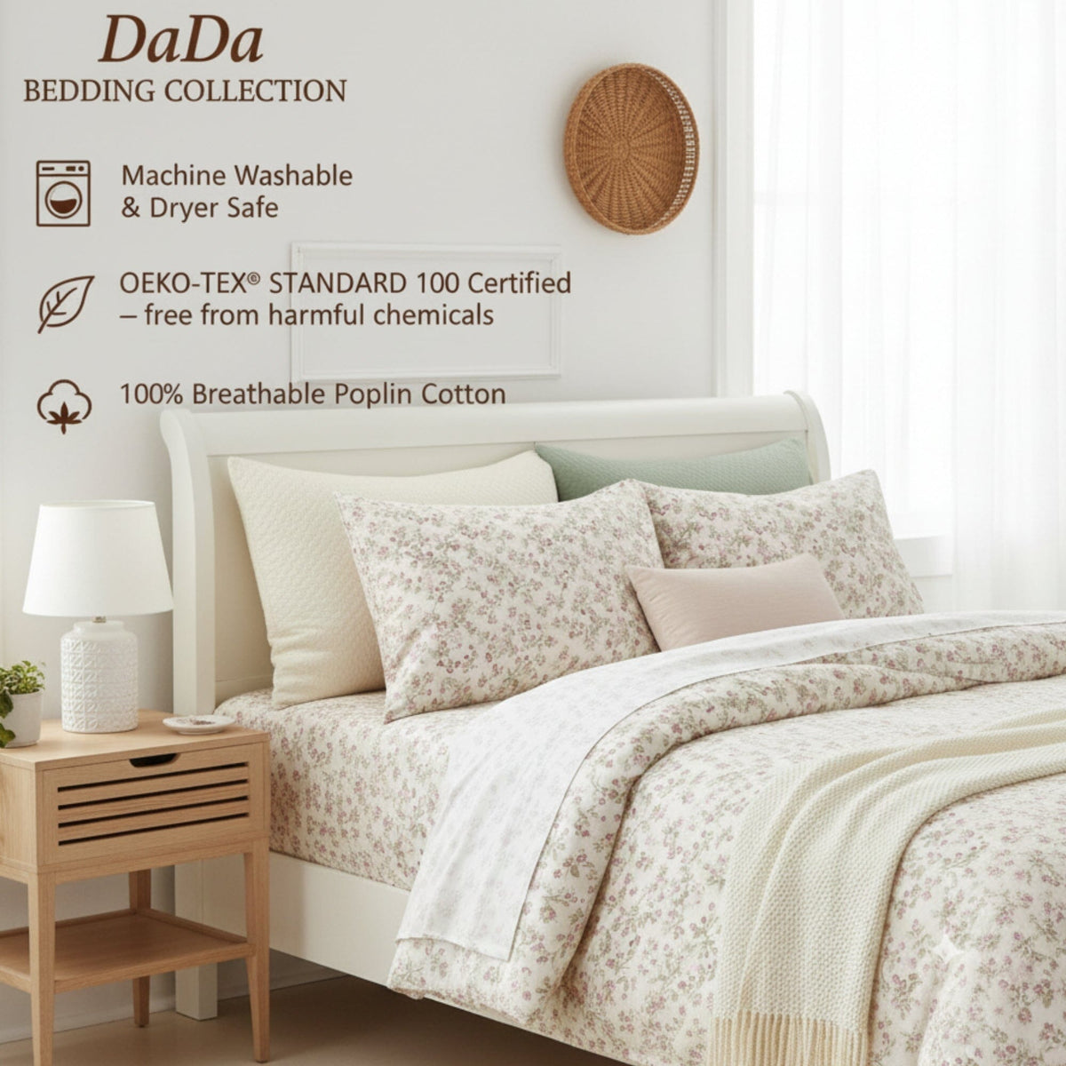 Coquette Sheet Set - 100% Cotton
