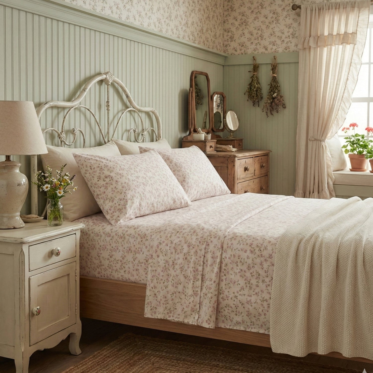 Coquette Sheet Set - 100% Cotton