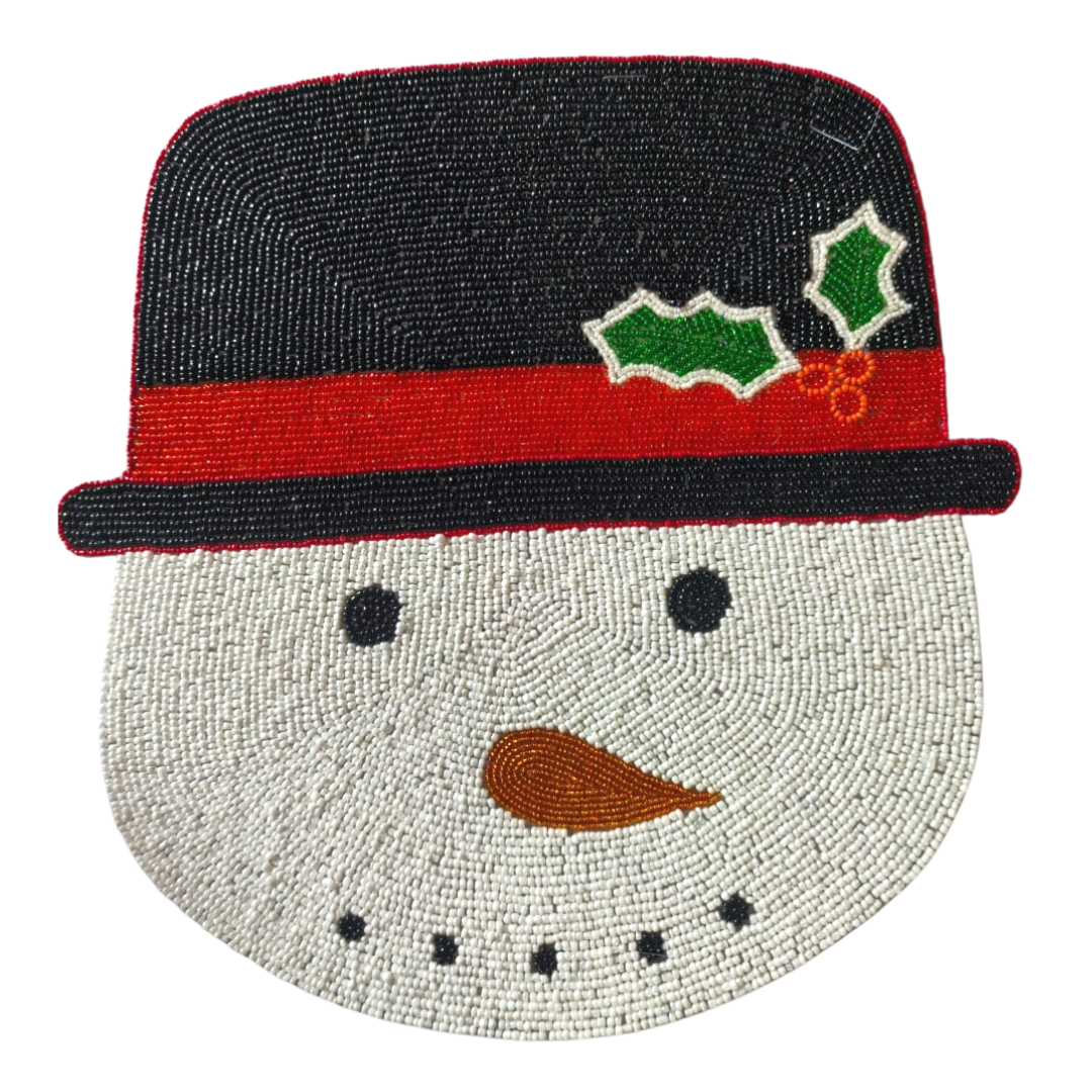 Frosty Snowman Christmas Placemat