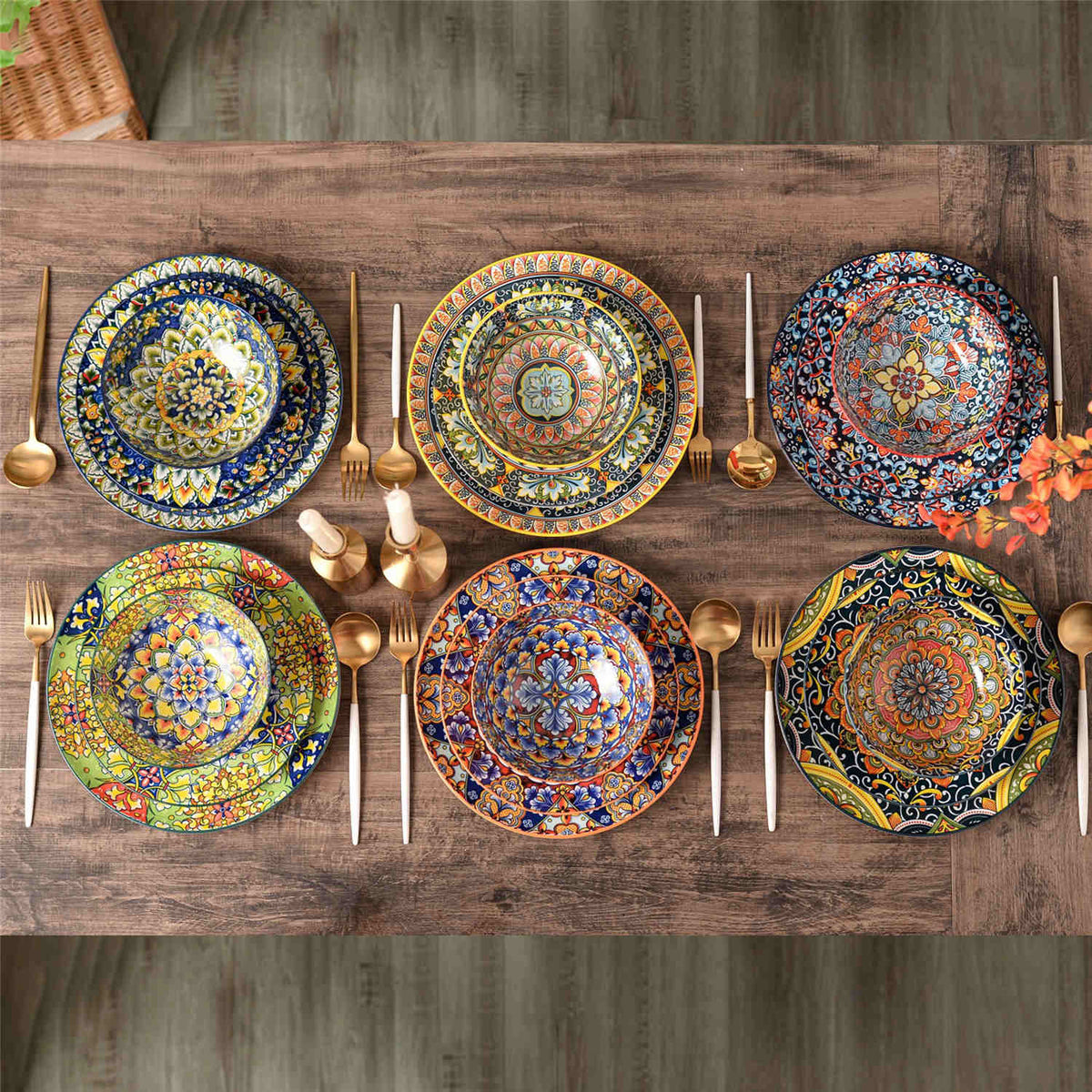 Simi 18 Piece Dinnerware Set