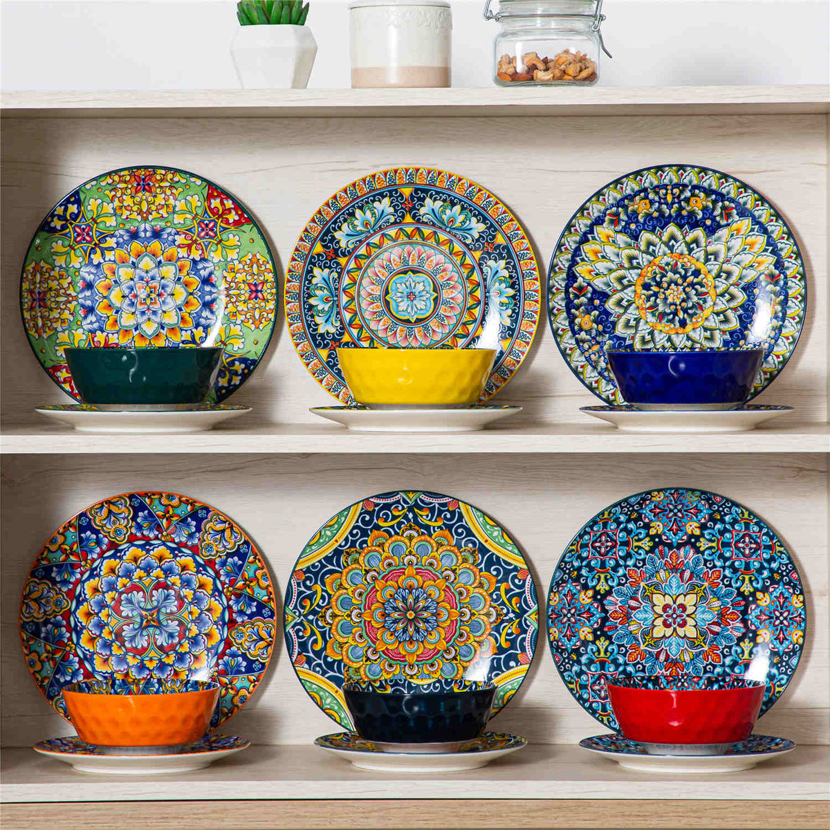 Simi 18 Piece Dinnerware Set