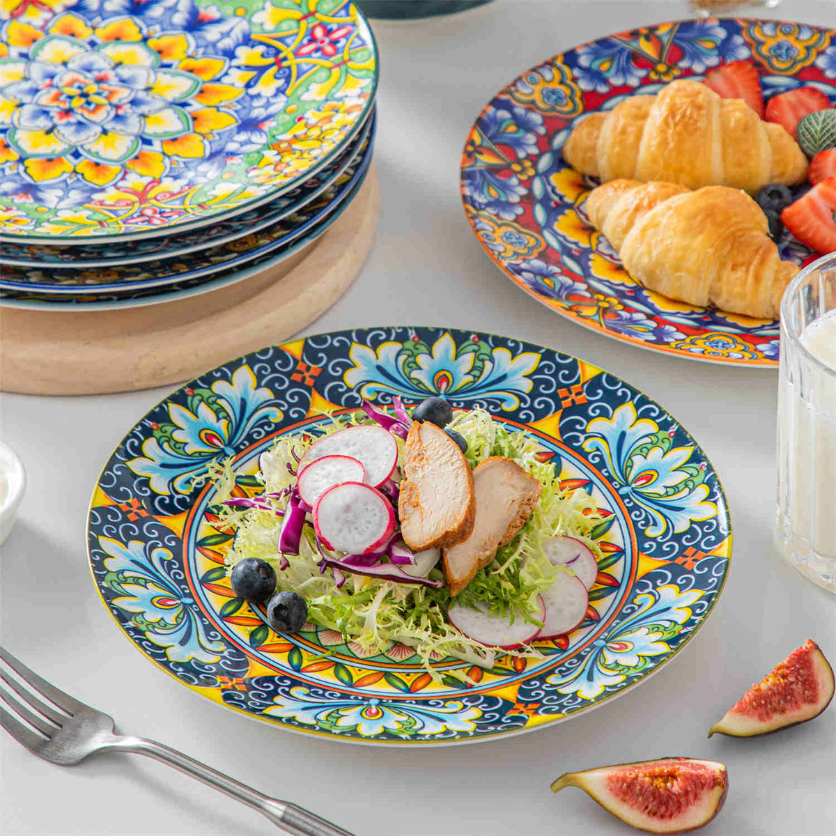 Simi Salad Plates Set of 6