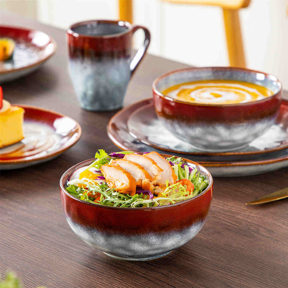 Starry 16 Piece Dinnerware Set