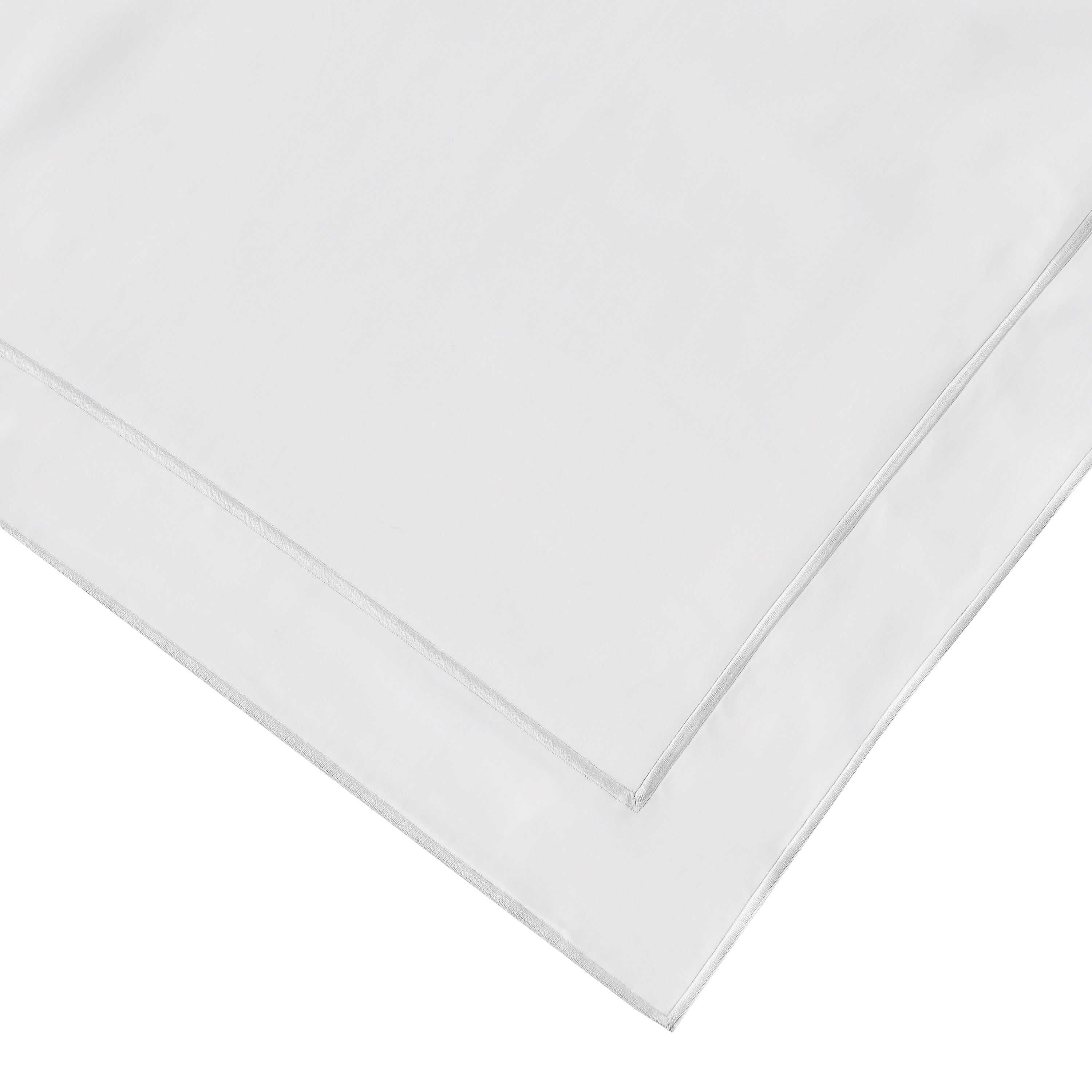 Framed Sateen Embroidered Cotton Duvet Set