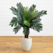 4.5’ Cycas Artificial Tree in Oval Planter
