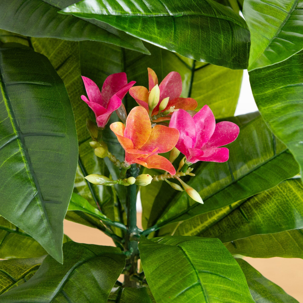 5’ Plumeria Artificial Tree in Decorative Planter