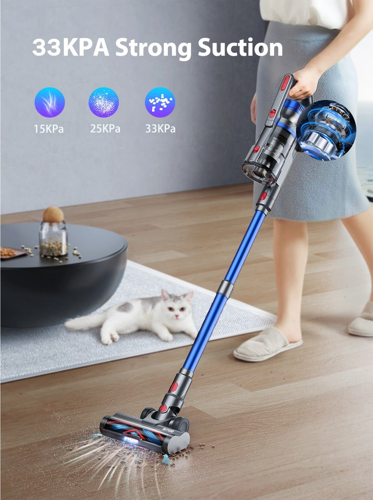 Buture JR500 Cordless Vacuum