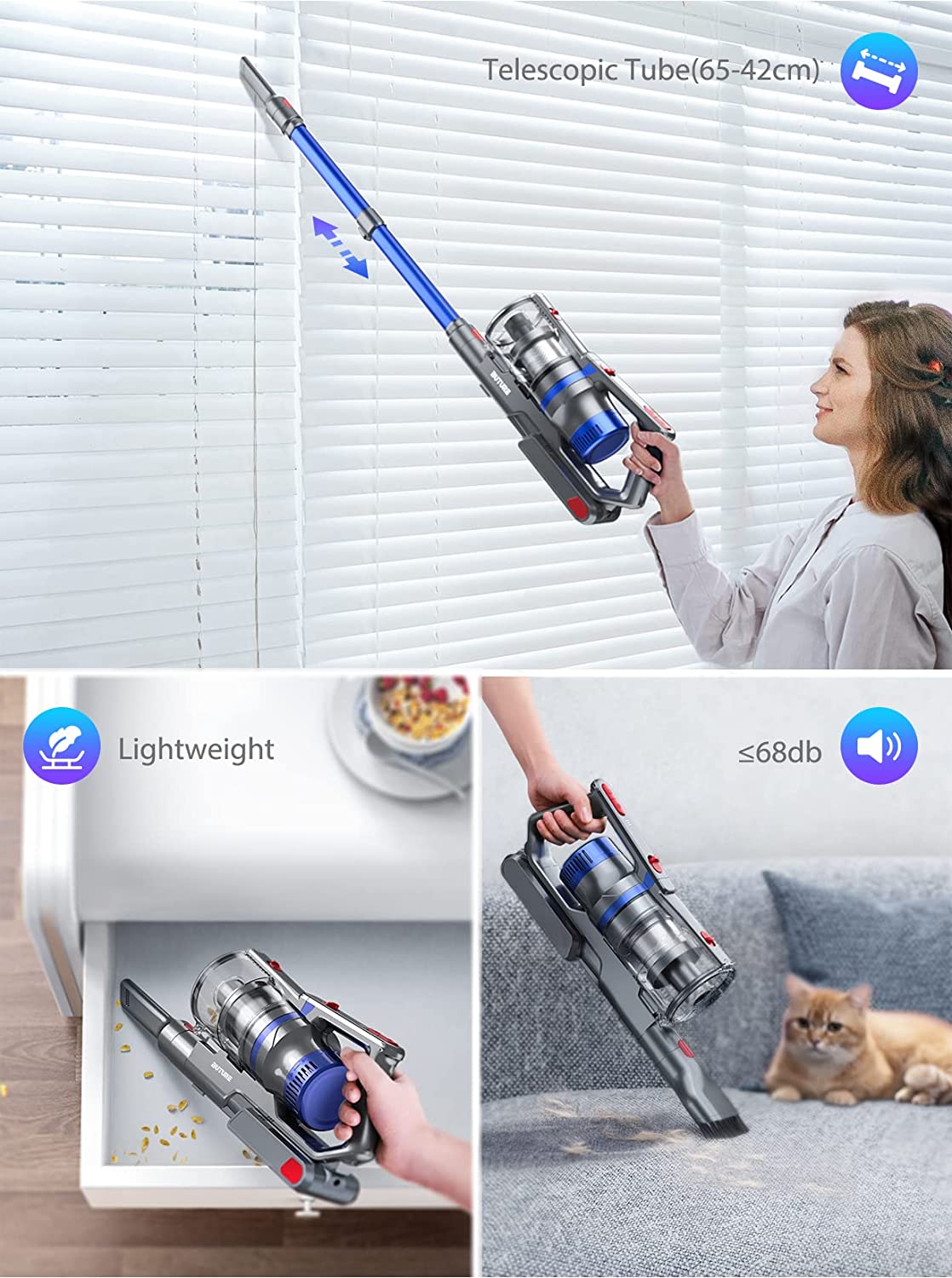 Buture JR500 Cordless Vacuum