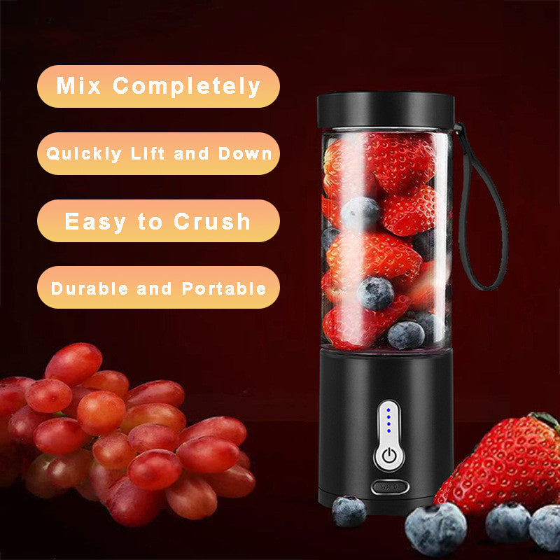Portable Hand‑Operated Juice Blender