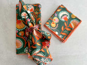 Desert Bloom Cloth Napkins, Set of 4