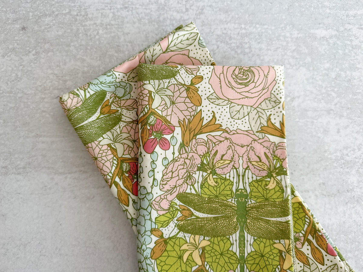 Dragonfly Cloth Napkins, Set of 4
