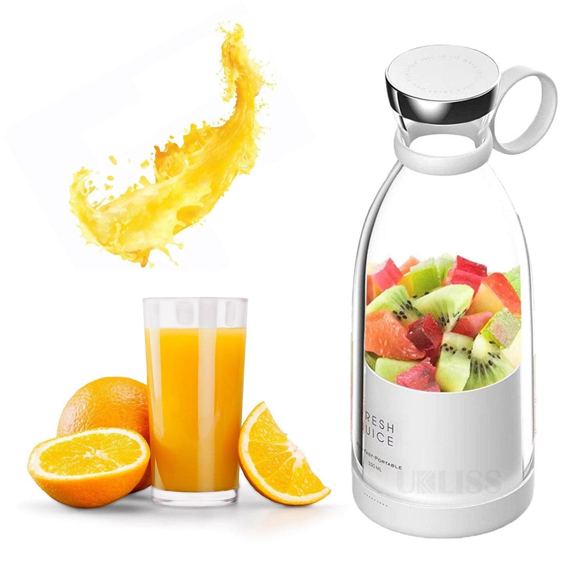 Electric Portable Multi-Functional Blender, Juicer & Mixer