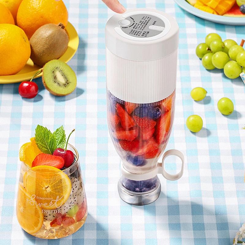 Electric Portable Multi-Functional Blender, Juicer & Mixer