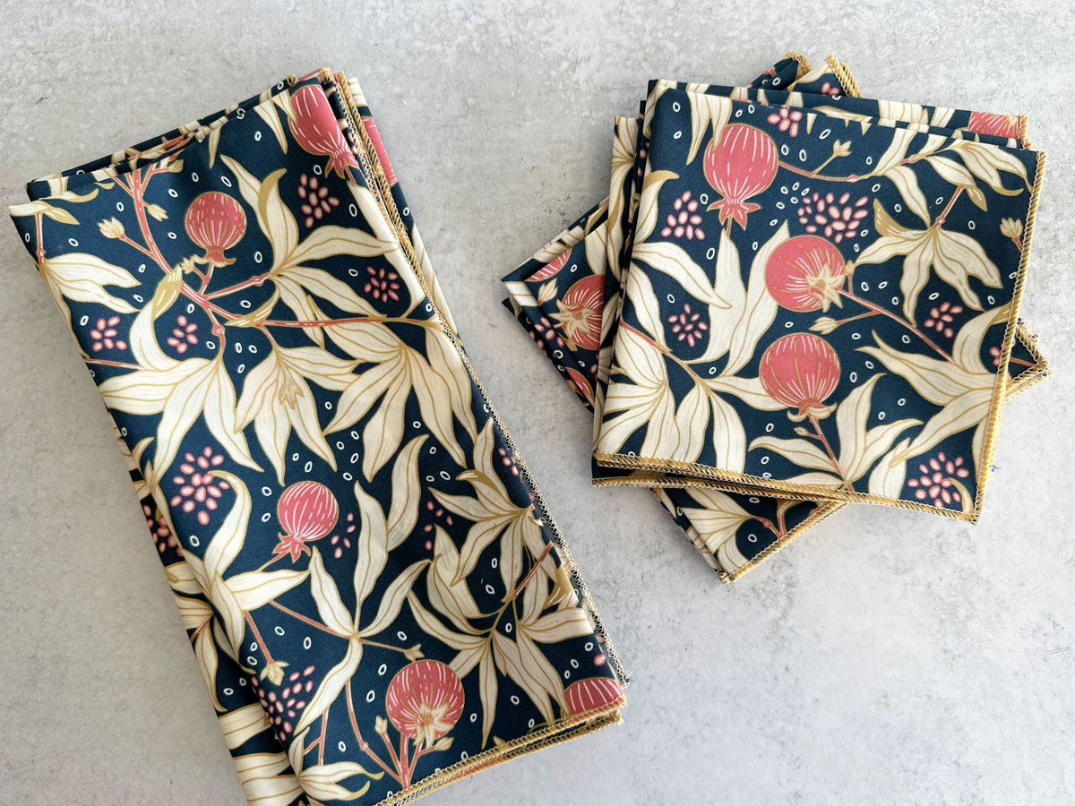 Gooseberry Cloth Napkins, Set of 4