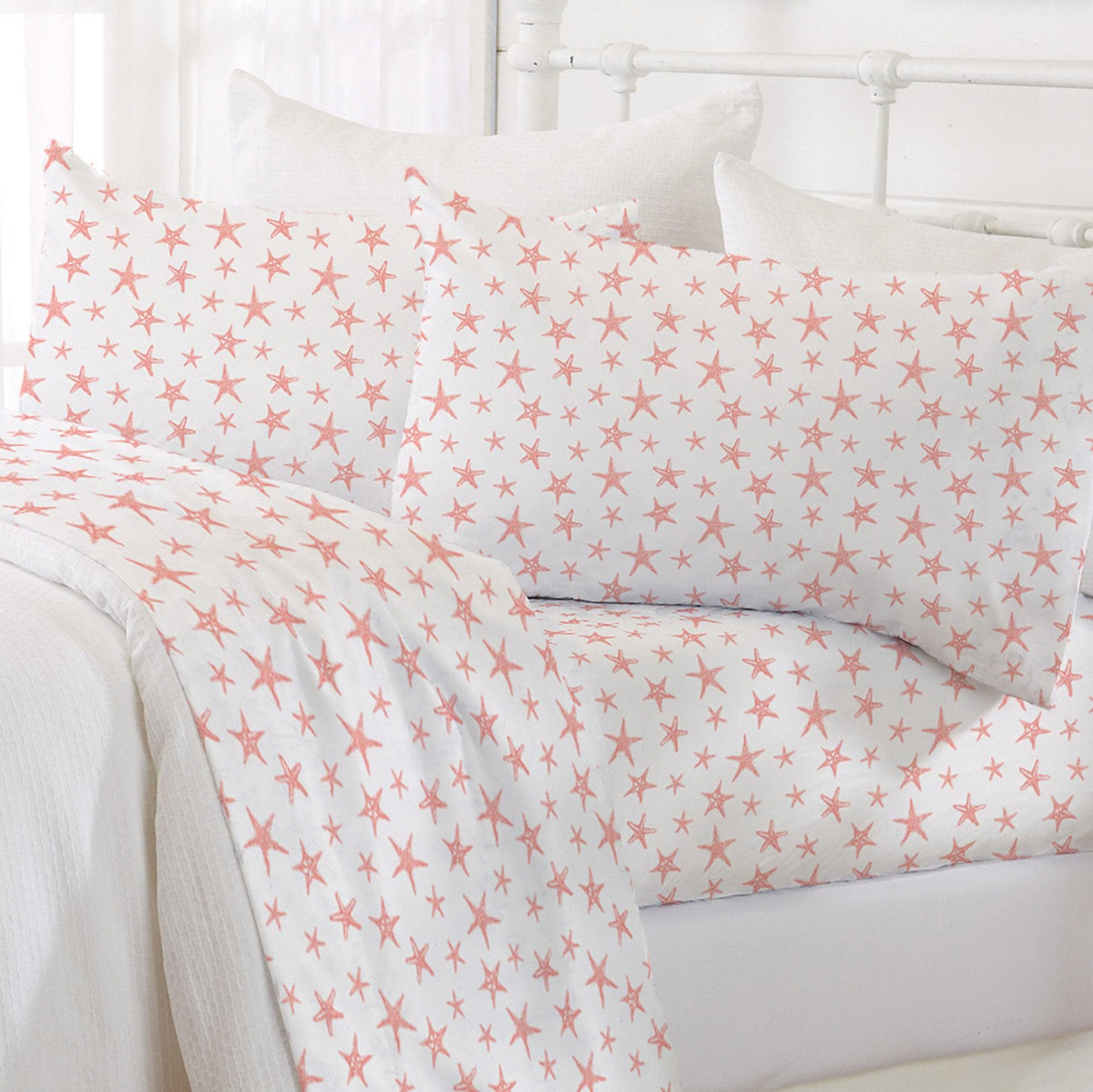 4-Piece Coastal Microfiber Sheet - Newport Collection