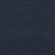Midnight Blue Sisal Grasscloth Unpasted Wallpaper