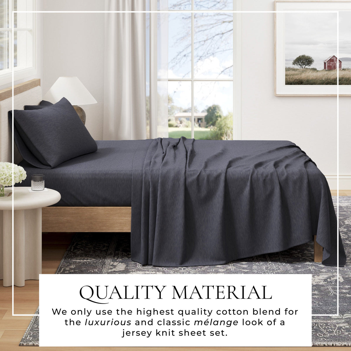 4-Piece Jersey Sheet - Carmen Collection