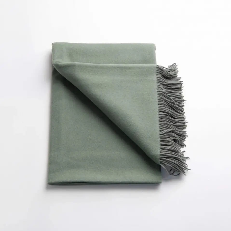 Cashmere Throw Blanket - 55"x74"