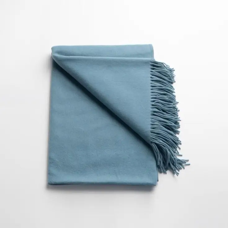 Cashmere Throw Blanket - 55"x74"