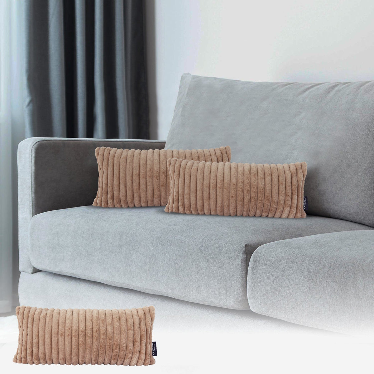 Accent Pillow Covers with Inserts Included
