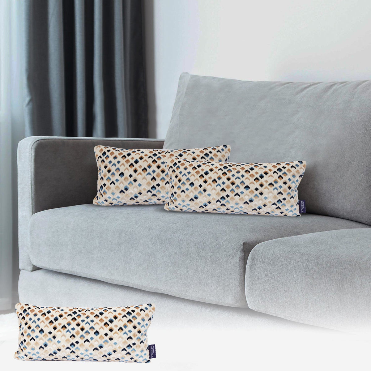 Accent Pillow Covers with Inserts Included