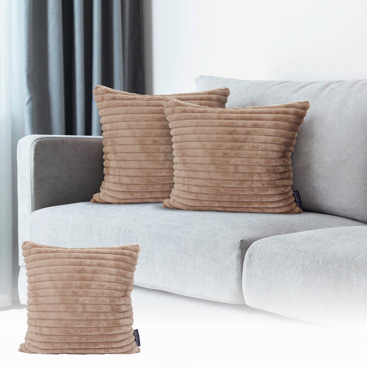 Accent Pillow Covers with Inserts Included