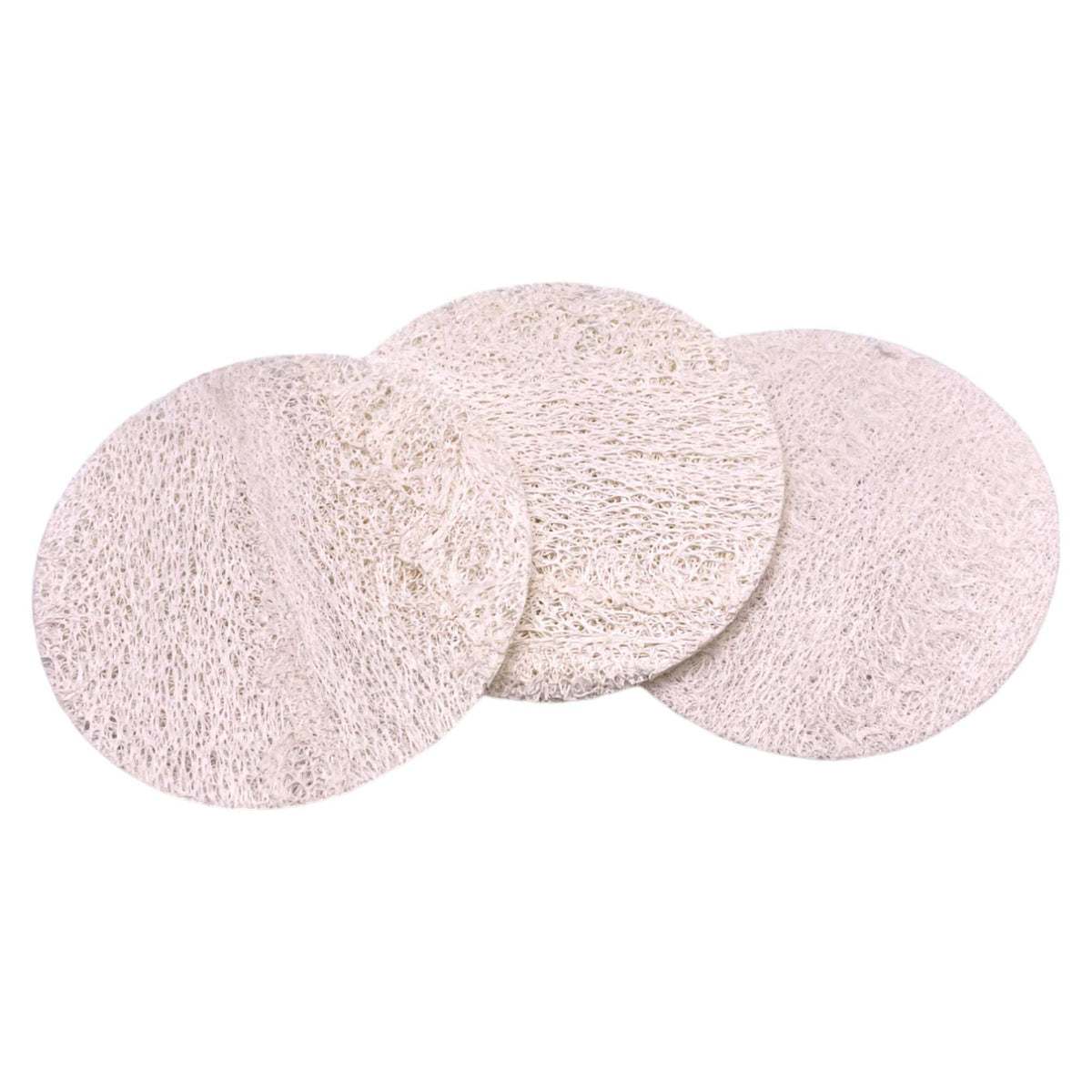 Loofah Pad | Exfoliation Face & Body Scrubber | 3.5"