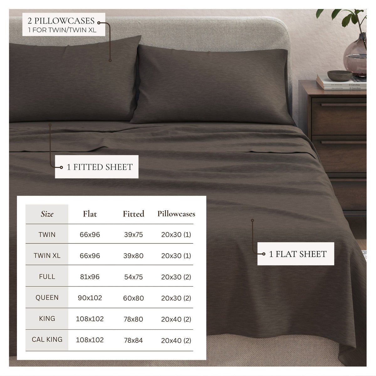 4-Piece Jersey Sheet - Carmen Collection