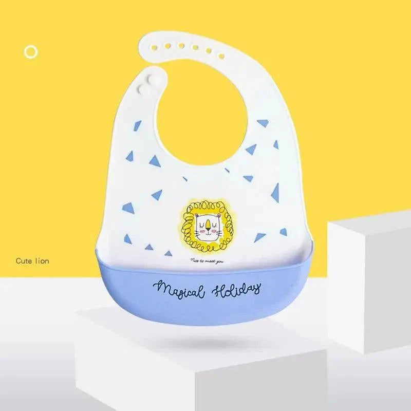 Stevvex Baby Silicone Bibs