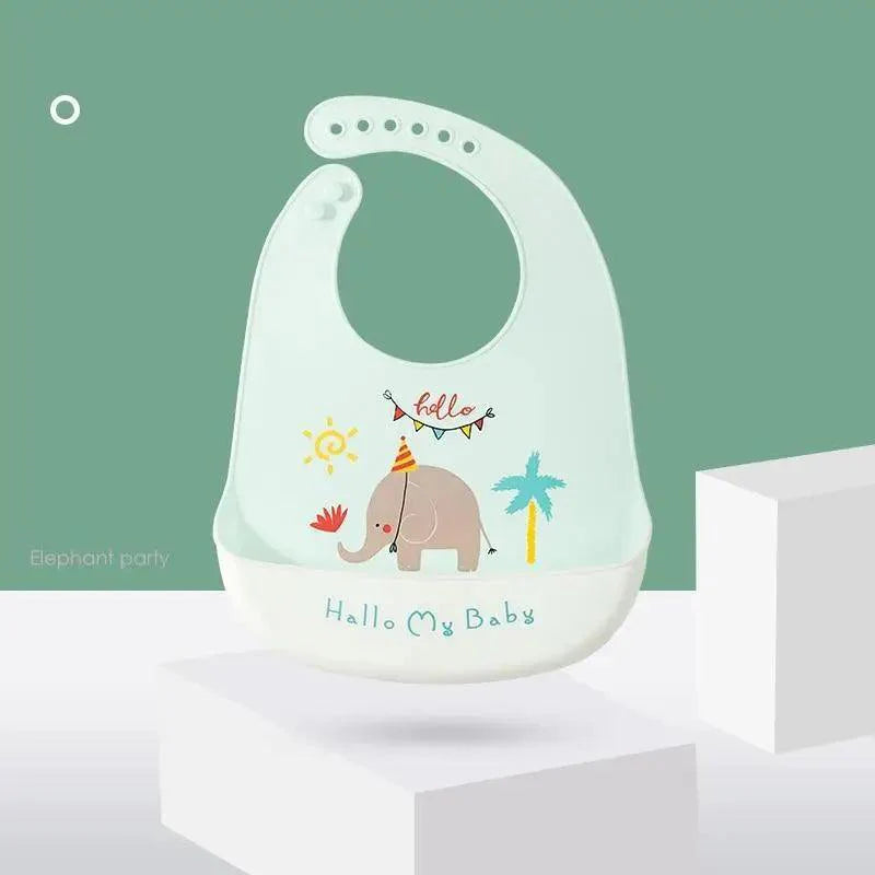 Stevvex Baby Silicone Bibs