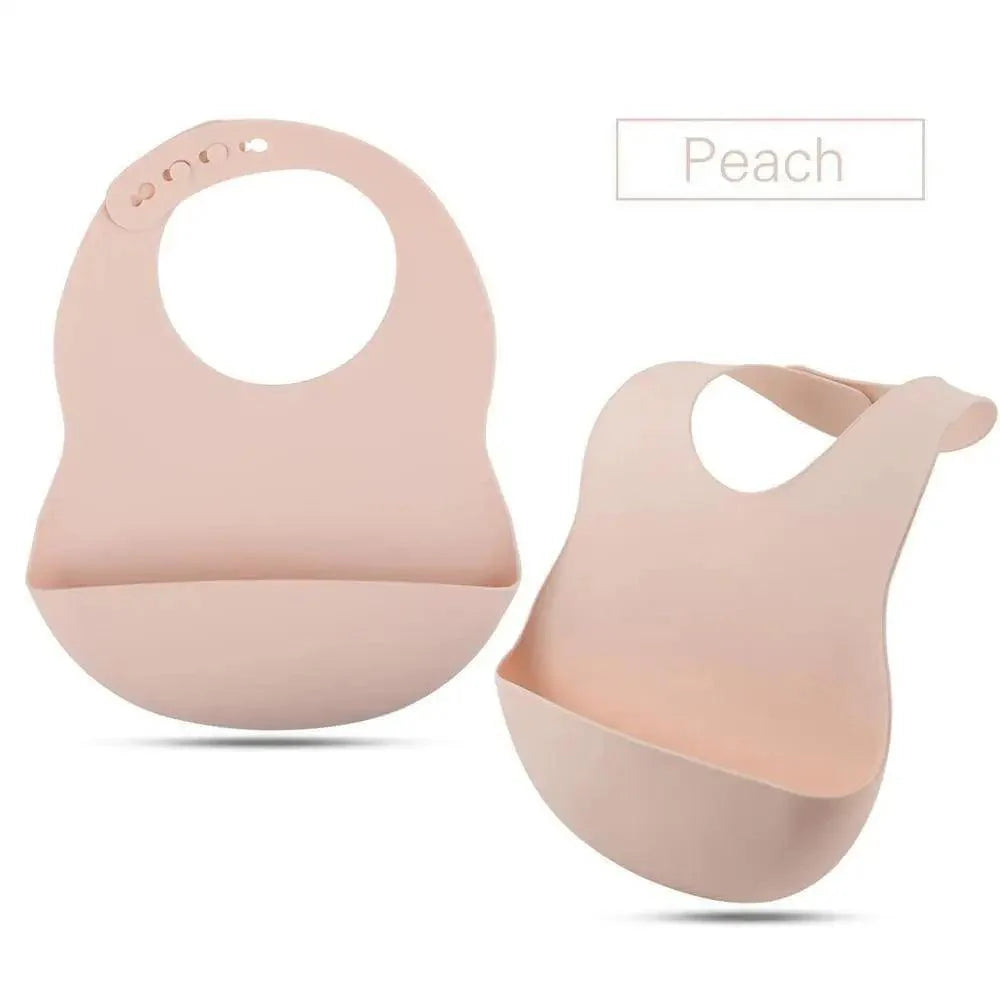 Stevvex Baby Silicone Bibs