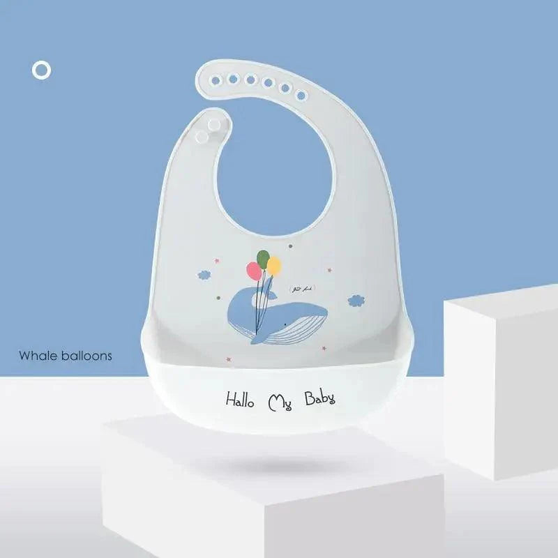 Stevvex Baby Silicone Bibs