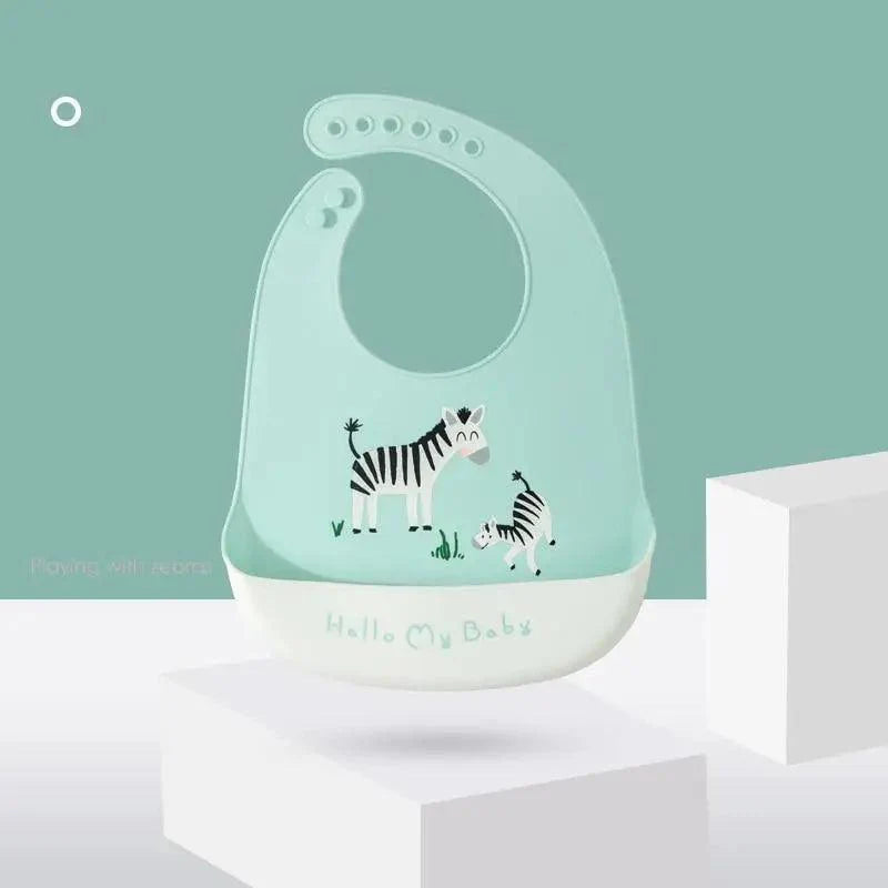 Stevvex Baby Silicone Bibs