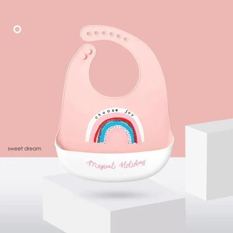 Stevvex Baby Silicone Bibs