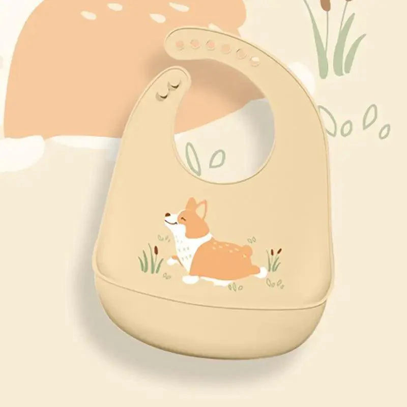 Stevvex Baby Silicone Bibs