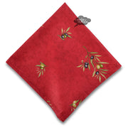 Clos des Oliviers Red Provence All-Over Cotton Napkin