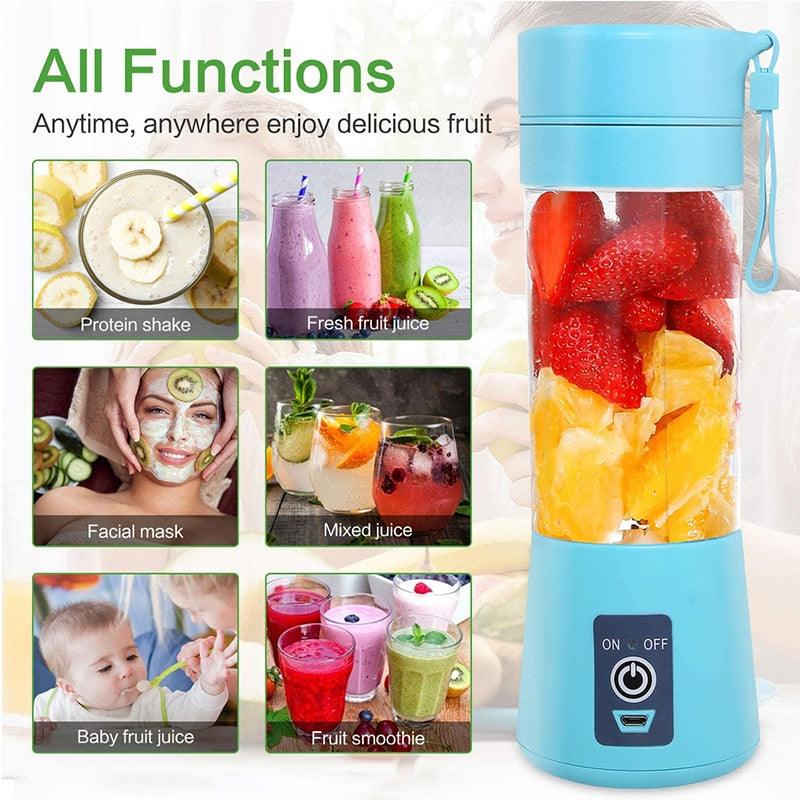 USB Electric Juicer Mini Portable Blender