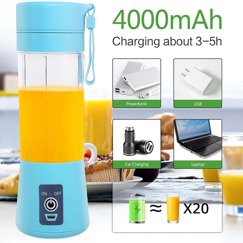 USB Electric Juicer Mini Portable Blender