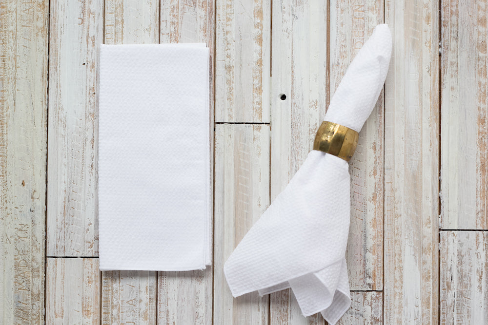 Seersucker Everyday Napkins, Set of 4